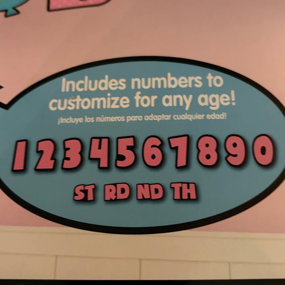 Hello Kitty Pink Birthday Banner,bags and thank you cards all new - Picture 5 of 11